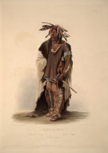 Un guerrero sioux